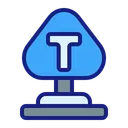 Free Two Way Sign Icon