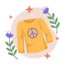 Free T Shirt Peace Stop The War Icon