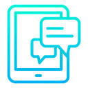 Free Online Chat Chat Bubble Tab Icon