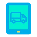 Free Tab Tablet Truck Icon