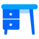 Free Table Work Table Office Desk Icon