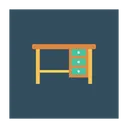 Free Table Meeting Office Icon