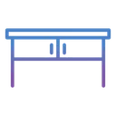 Free Table Cabinets Table Furniture Icon
