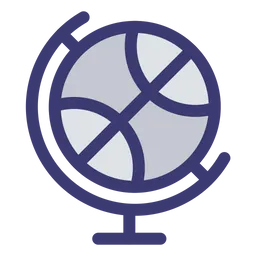 Free Table Globe  Icon
