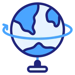 Free Table Globe  Icon