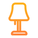 Free Table Lamp Lamp Light Icon