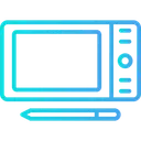 Free Drawing Tablet Monitor Icon