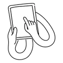 Free Tablet Computer  Icon