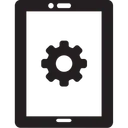 Free Tablet Impostazione Smartphone Icon