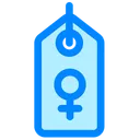 Free Tag Female Icon