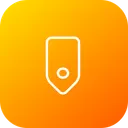 Free Tag Label Batch Icon
