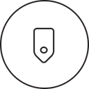Free Tag Label Batch Icon