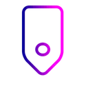 Free Tag Label Batch Icon