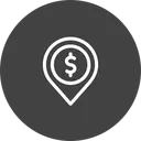 Free Tag Location Dollar Icon