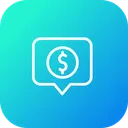 Free Tag Location Dollar Icon