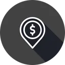 Free Tag Location Dollar Icon
