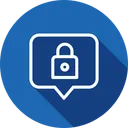 Free Tag Location Lock Icon