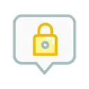 Free Tag Location Lock Icon