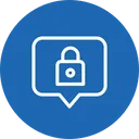 Free Tag Location Lock Icon