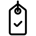 Free Tag Verification Verification Tag Icon