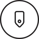 Free Tag Label Batch Icon