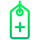 Free Tag Add Ecommerce Icon