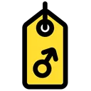 Free Tag Male Icon