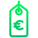 Free Tag Price Euro Tag Icon