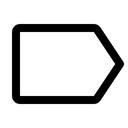 Free Tag Simple Label Marker Icon