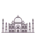 Free Tajmahal Agra Monument Icon