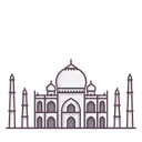 Free Tajmahal Agra Monument Icon