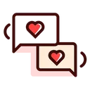 Free Chat Love Talk Icon