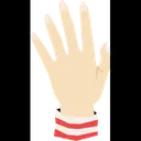 Free Hand Gesture Open Hand Gesturing 아이콘