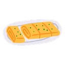 Free Tamagoyaki Vegano Comida Ícone