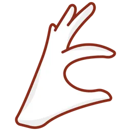 Free Gesto de tamaño  Icono