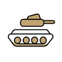 Free Tank Armored Vehicle Icon