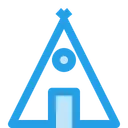 Free Tant Tracking Camp Icon