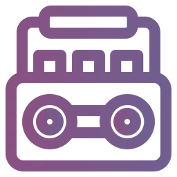 Free Tape recorder  Icon