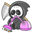 Free Angel De La Muerte Fantasma Halloween Icono