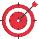 Free Target Goal Schedule Icon
