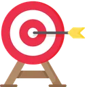 Free Target Archery Bullseye Icon