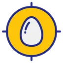 Free Target Egg Goal Icon