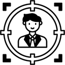 Free Target Audience Consumer Buyer Icon