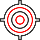 Free Target Board Aim Board Achievement Board Icon