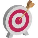 Free Aim Target Dart Icon