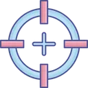 Free Bullseye Crosshair Goal Icon