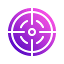 Free Target  Icon