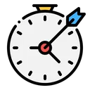 Free Target Stopwatch Optimization Icon