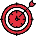 Free Target Goal Schedule Icon