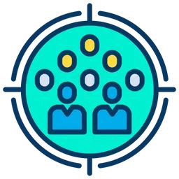 Free Target Users  Icon